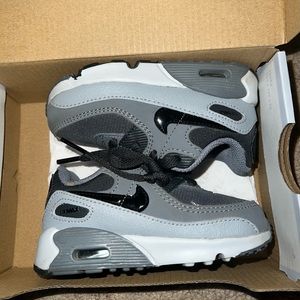 Nike Air Max 90 "Anthracite/Black/Dk Grey/Cool Grey" Toddler Kids' Shoe